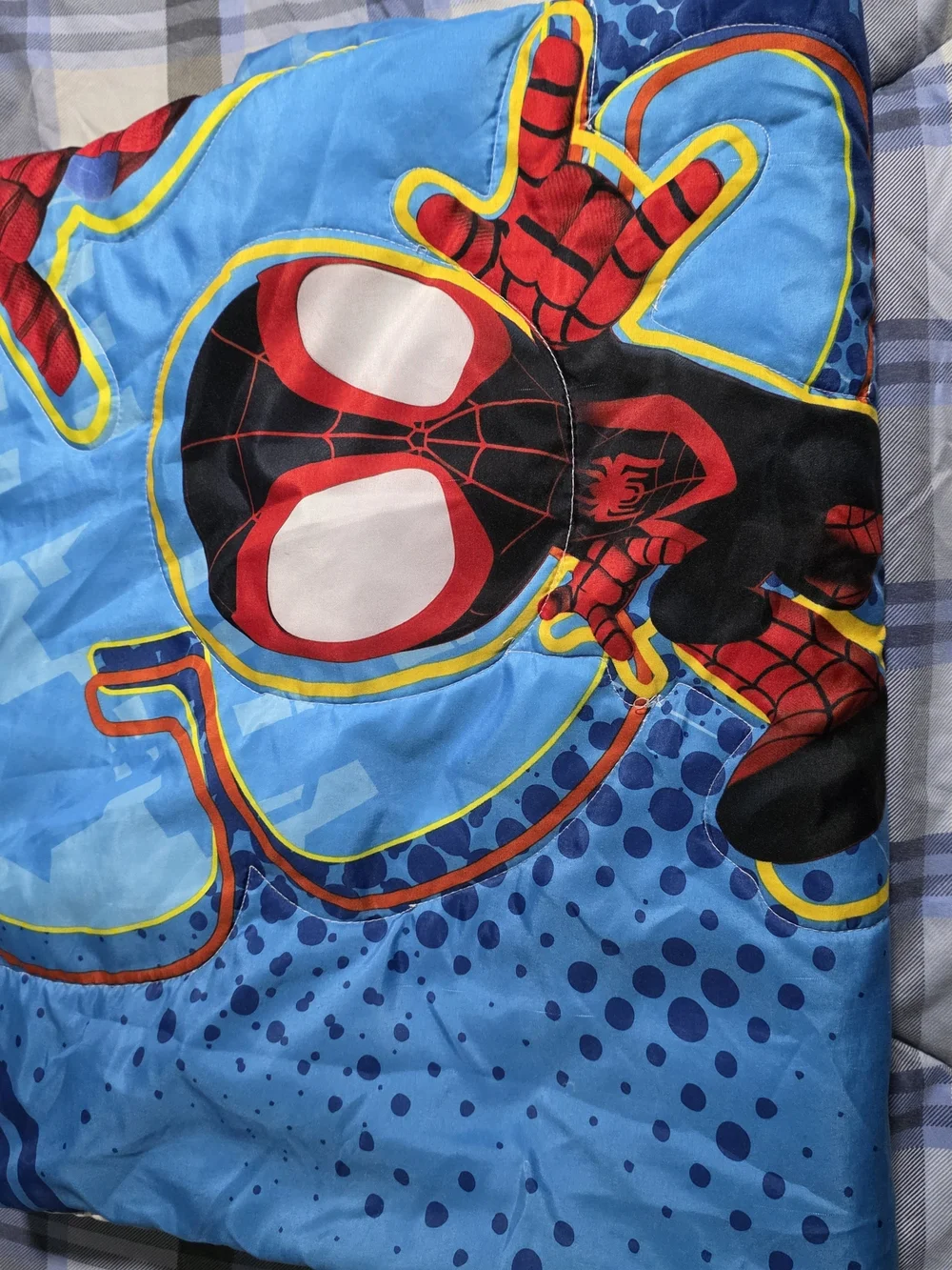 Marvel Blue and Red Spider-Man Kids Comforter